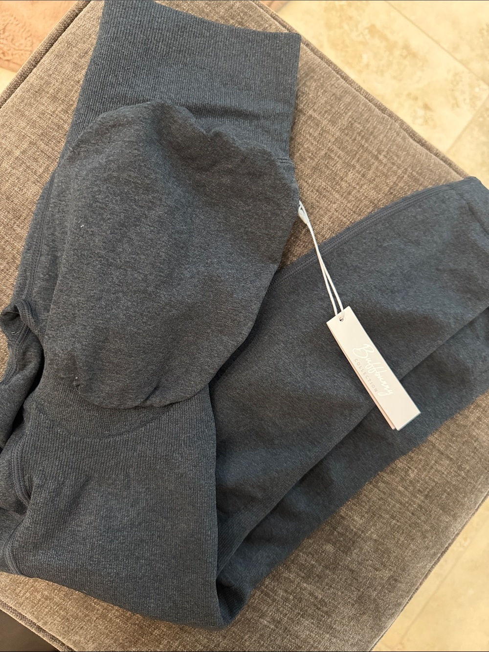 BuffBunny Charcoal Gray Seamless Leggings